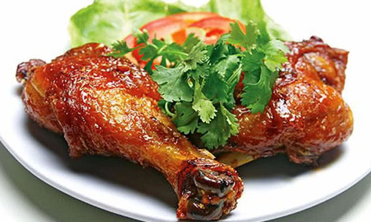 ga nuong mat ong