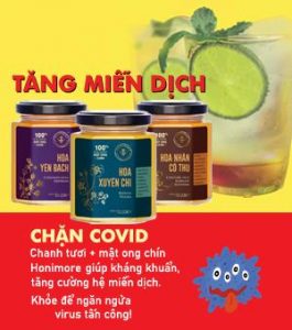 Tăng miễn dịch chặn Covid 2 mật ong