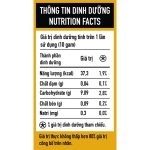 Thành phần dinh dưỡng của Mật ong tinh nghệ đặc biệt 360g