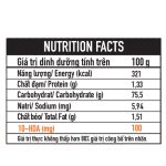 Thành phần dinh dưỡng của Mật ong sữa chúa dạng kem 500g