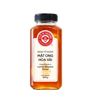 Bánh tổ ngâm mật ong hoa Vải Honimore 500g